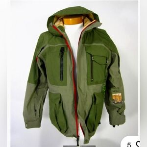 Quiksilver Men's 10K Snowboard & Ski Jacket, Olive, XL